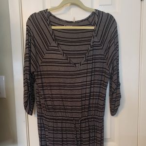 Caslon drop waist knit mini dress